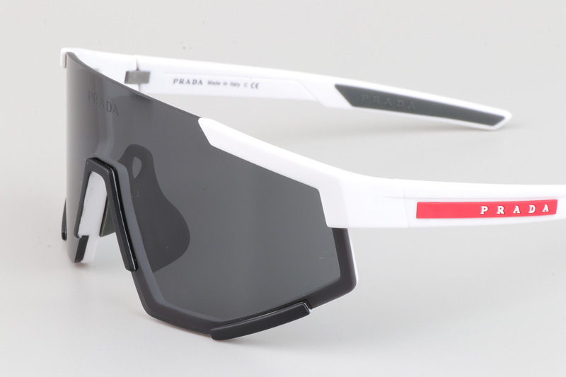 SPS04W-F Sunglasses White Gray