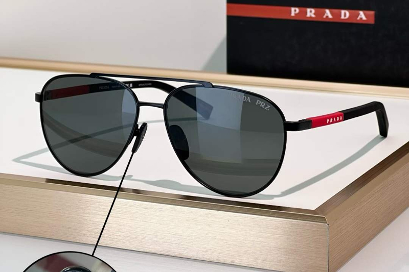 SPS81Z Sunglasses Black Gray