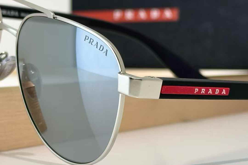 SPSA52 Sunglasses Silver Mirror