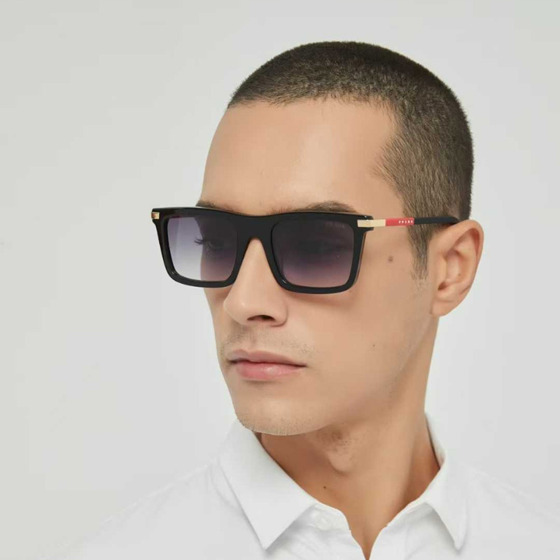 SPSA58 Sunglasses Black Gradient Gray