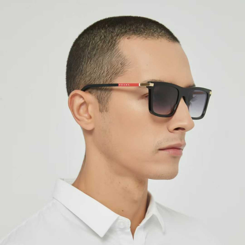 SPSA58 Sunglasses Black Gradient Gray