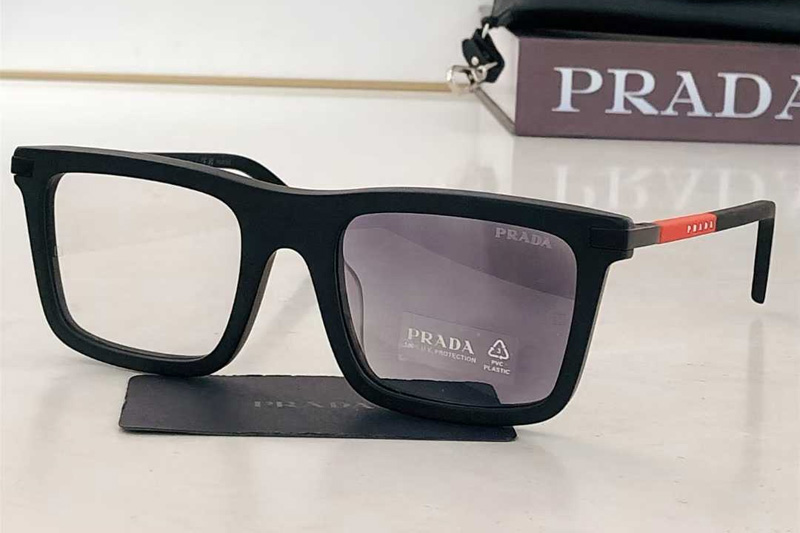 SPSA58 Sunglasses Matte Black Photochromic Gray