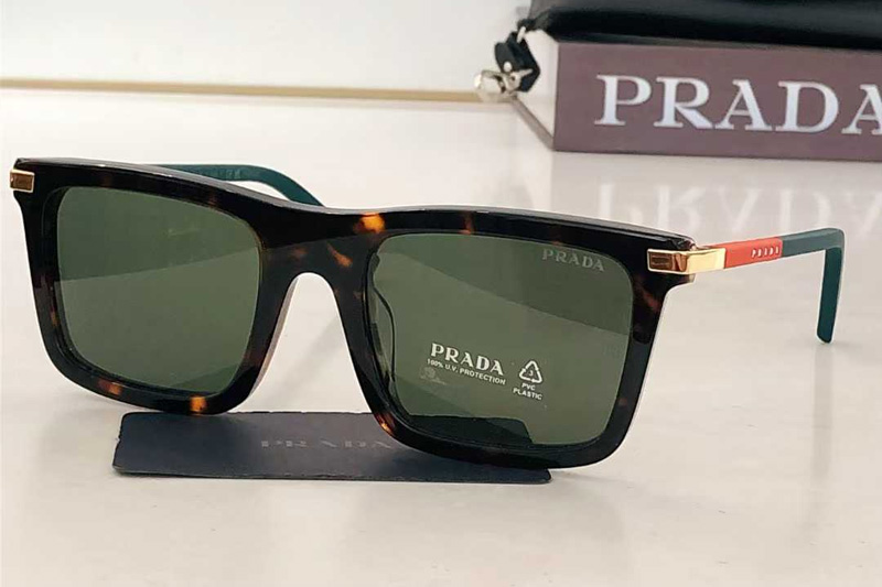 SPSA58 Sunglasses Tortoise Green