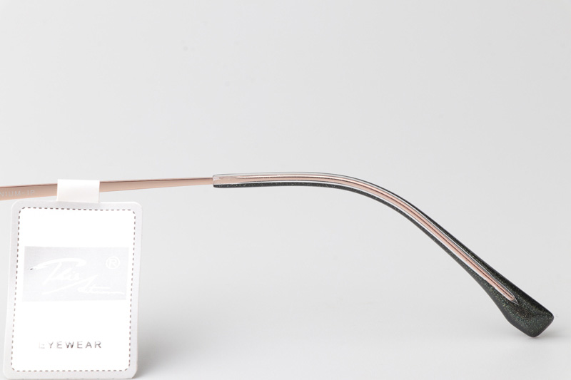 SS98812 Eyeglasses Black Rose Gold
