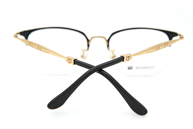 Saitaly 2 Eyeglasses Black Gold