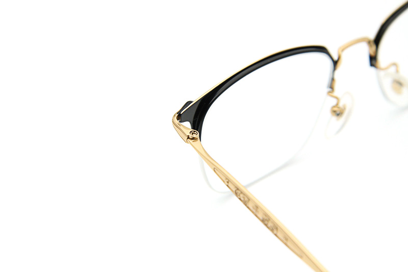 Saitaly 2 Eyeglasses Black Gold