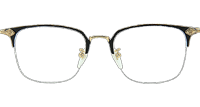 Saitaly 2 Eyeglasses Black Gold