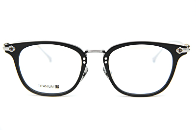 Shagass Eyeglasses Black Silver