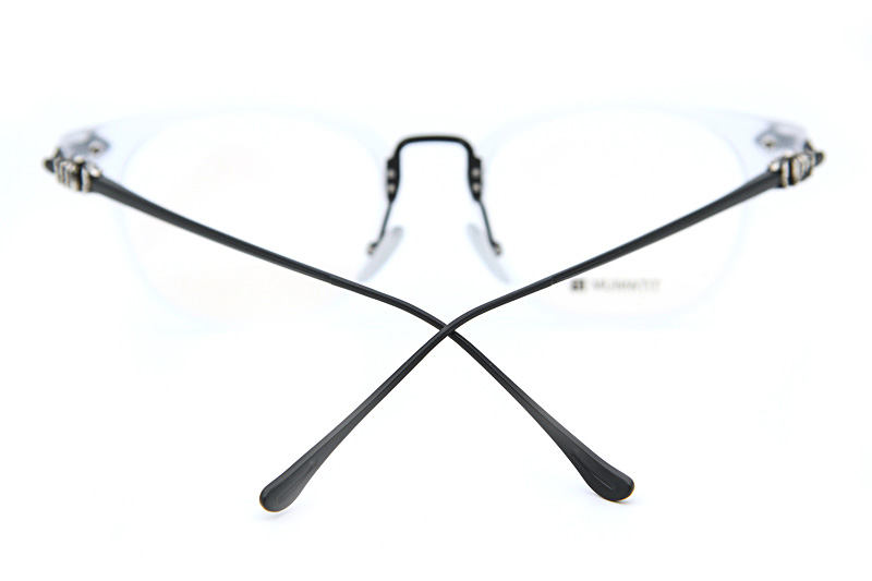 Shagass Eyeglasses Clear Black