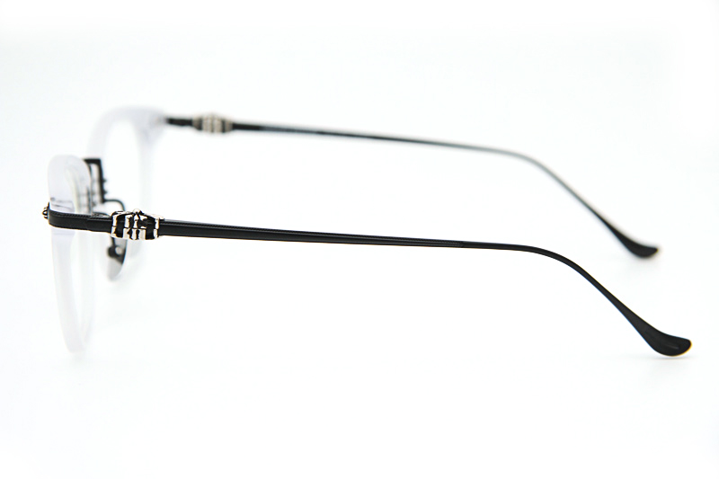 Shagass Eyeglasses Clear Black