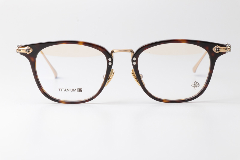 Shagass Eyeglasses Tortoise Gold