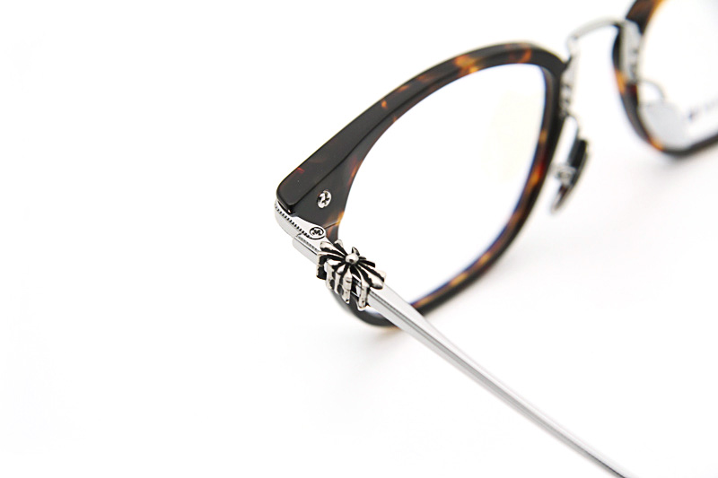 Shagass Eyeglasses Tortoise Silver