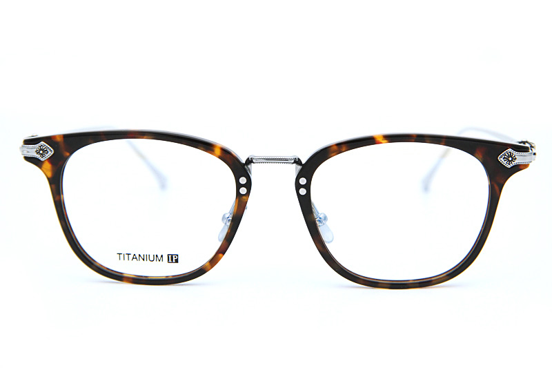 Shagass Eyeglasses Tortoise Silver