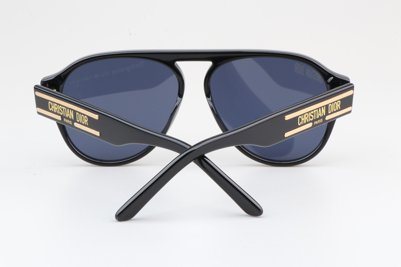 Signature A1U Sunglasses Black Blue
