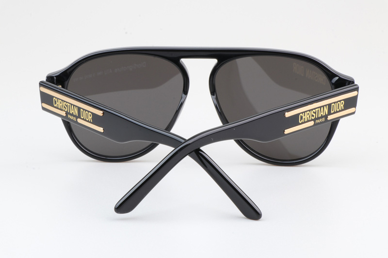 Signature A1U Sunglasses Black Gray