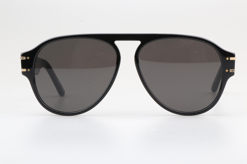 Signature A1U Sunglasses Black Gray