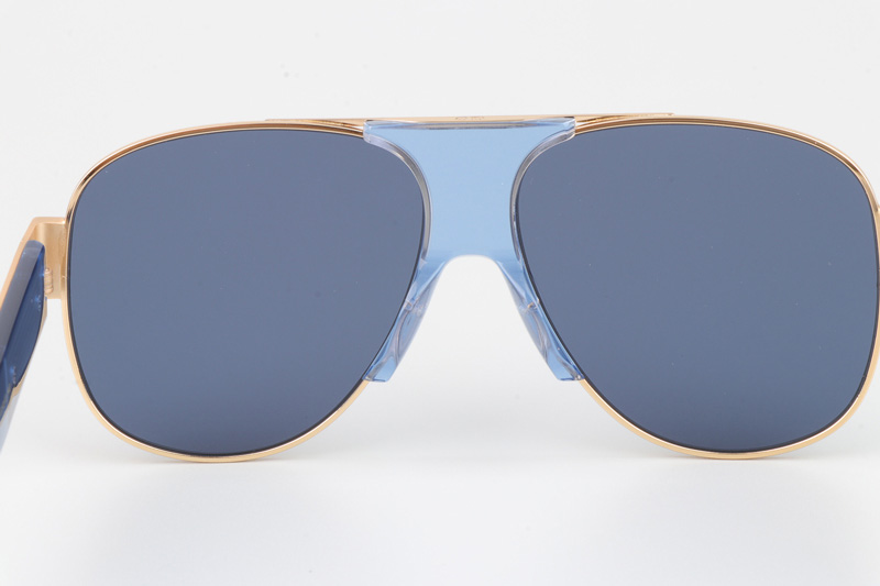 Signature A3U Sunglasses Blue Gold Blue