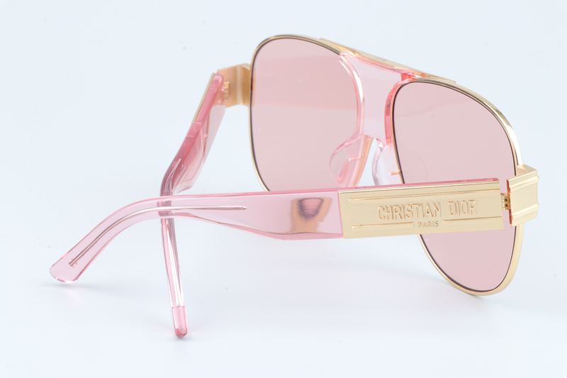 Signature A3U Sunglasses Pink Gold Pink