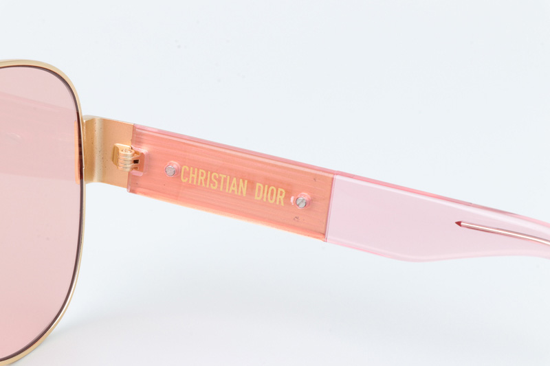 Signature A3U Sunglasses Pink Gold Pink