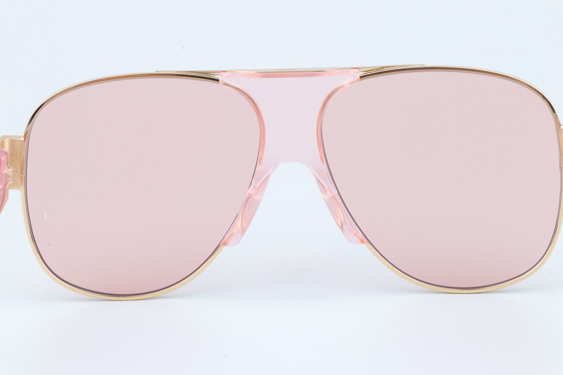 Signature A3U Sunglasses Pink Gold Pink