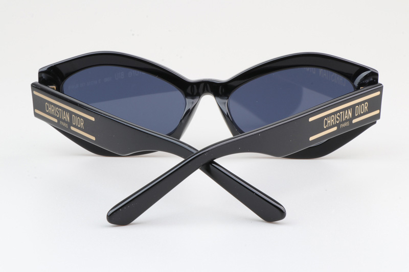 Signature B1U Sunglasses Black Blue