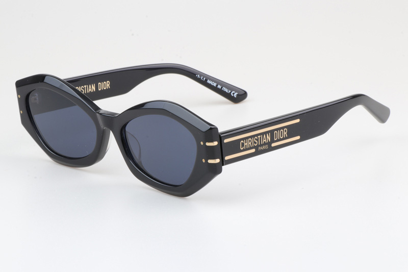 Signature B1U Sunglasses Black Blue