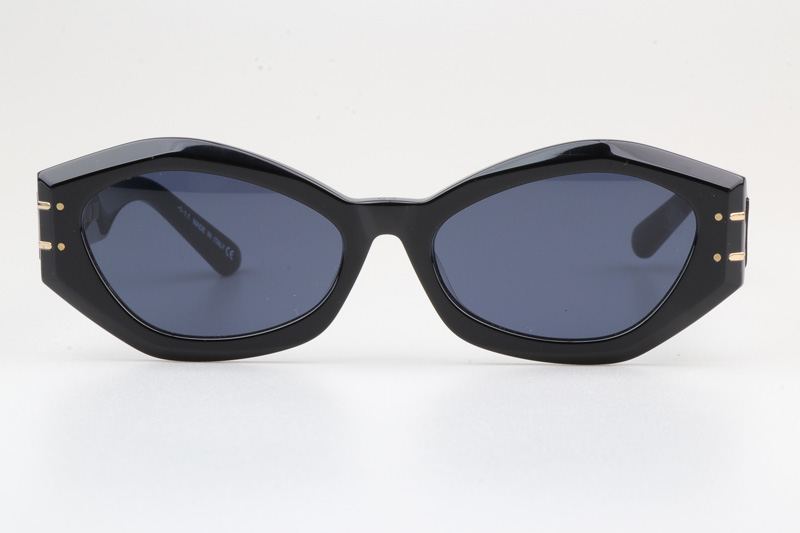 Signature B1U Sunglasses Black Blue