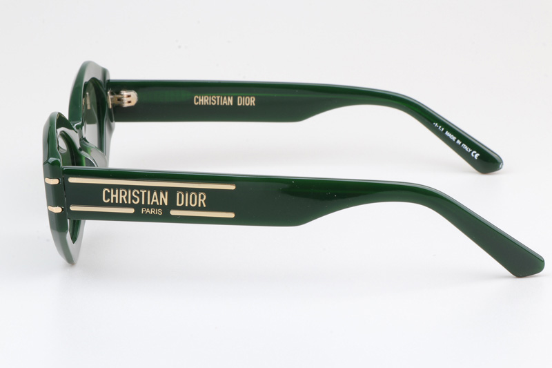 Signature B1U Sunglasses Green Green