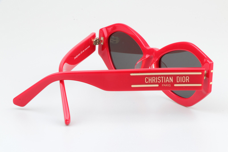 Signature B1U Sunglasses Red Gray