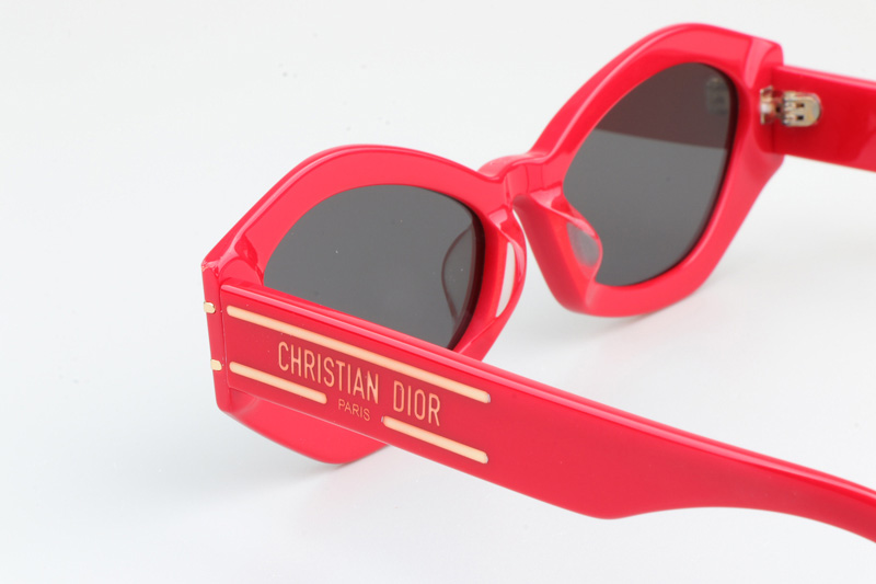 Signature B1U Sunglasses Red Gray