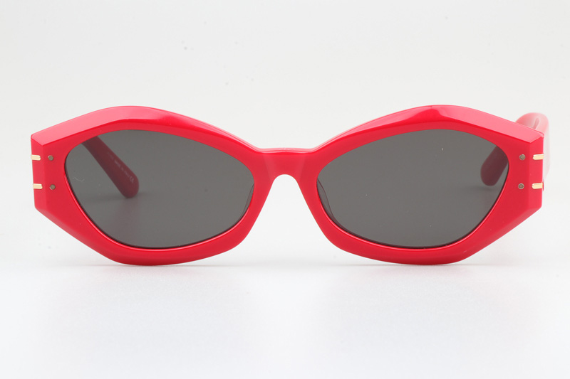 Signature B1U Sunglasses Red Gray