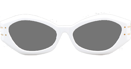 Signature B1U Sunglasses White Gray
