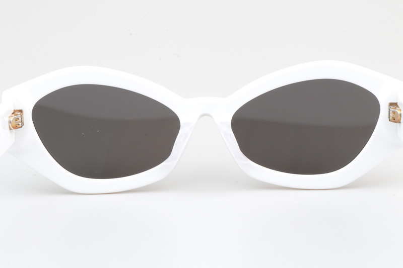 Signature B1U Sunglasses White Gray