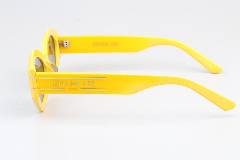 Signature B1U Sunglasses Yellow Green