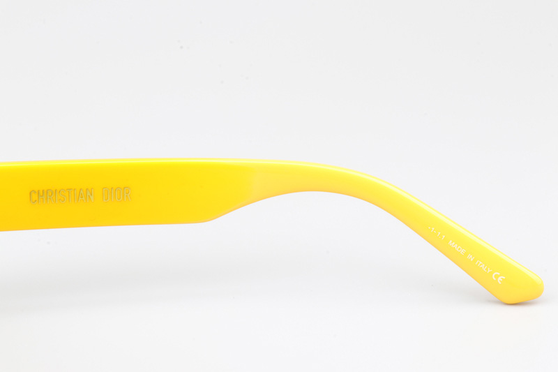 Signature B1U Sunglasses Yellow Green