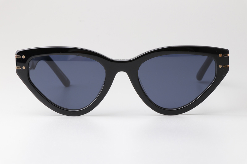 Signature B2U Sunglasses Black Blue