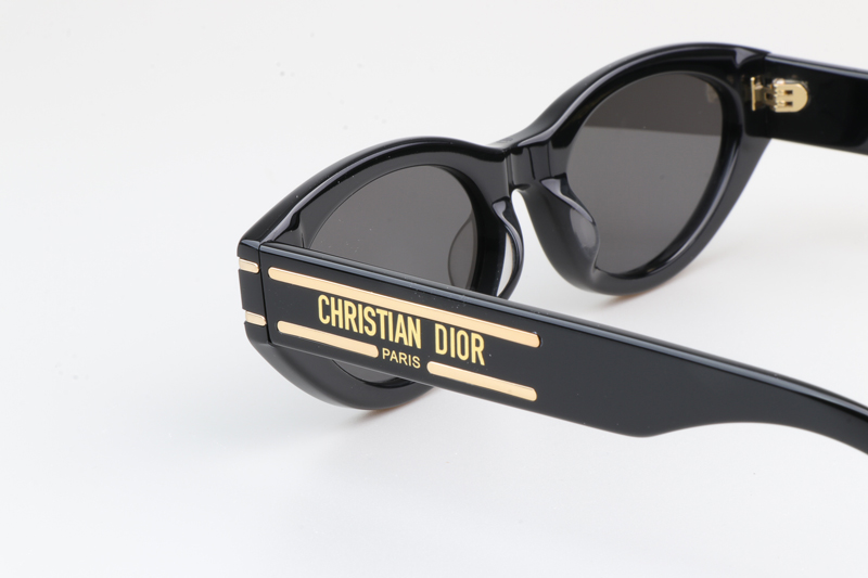 Signature B5I Sunglasses Black Gray