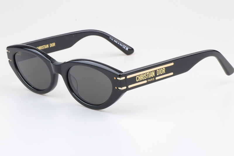 Signature B5I Sunglasses Black Gray