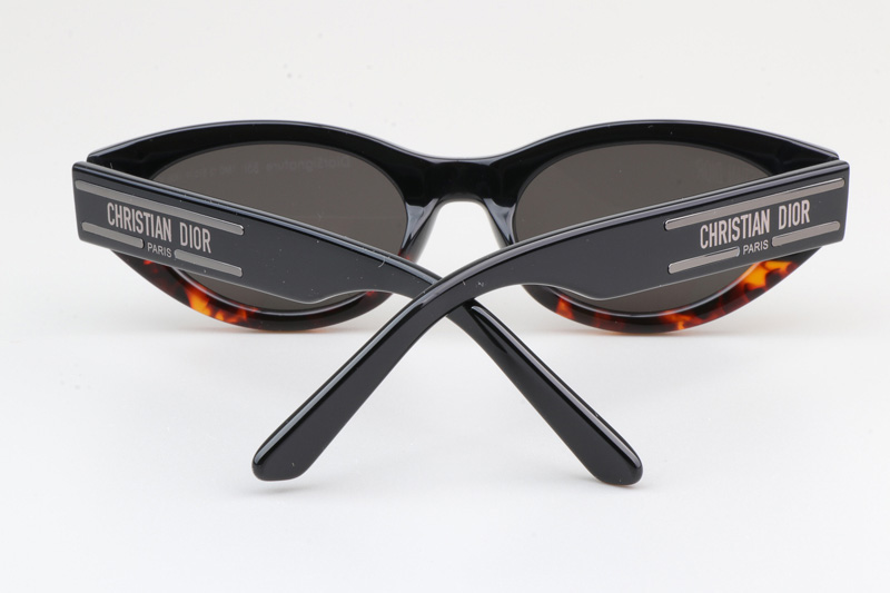 Signature B5I Sunglasses Black Tortoise Gray