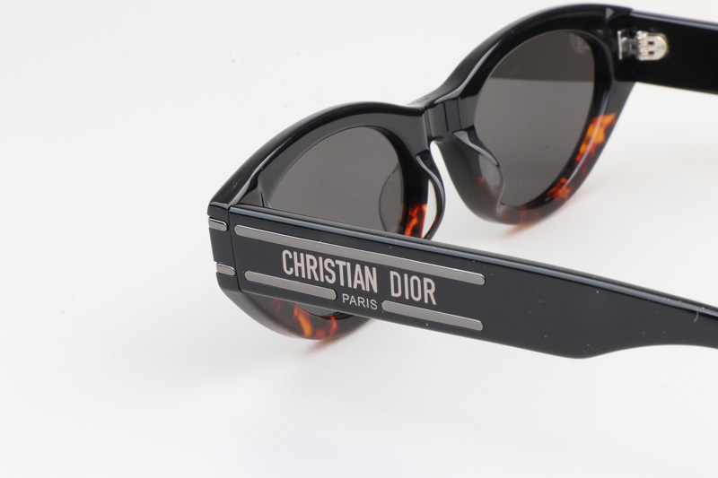 Signature B5I Sunglasses Black Tortoise Gray