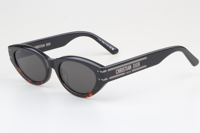 Signature B5I Sunglasses Black Tortoise Gray