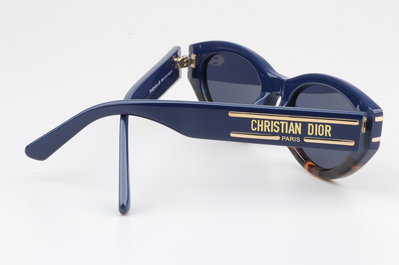 Signature B5I Sunglasses Blue Tortoise Blue