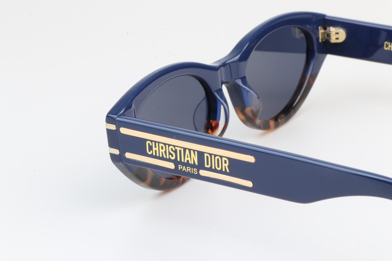 Signature B5I Sunglasses Blue Tortoise Blue