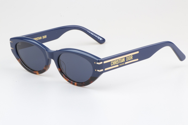 Signature B5I Sunglasses Blue Tortoise Blue