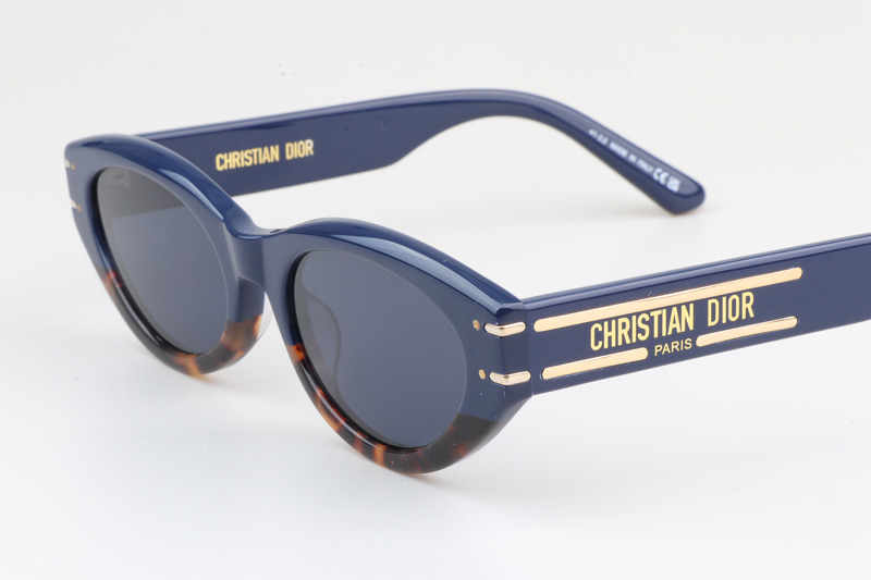 Signature B5I Sunglasses Blue Tortoise Blue