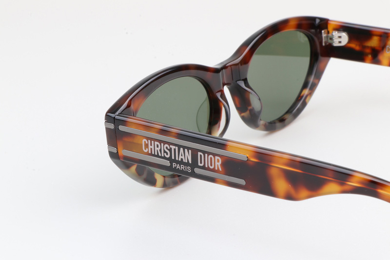 Signature B5I Sunglasses Tortoise Green