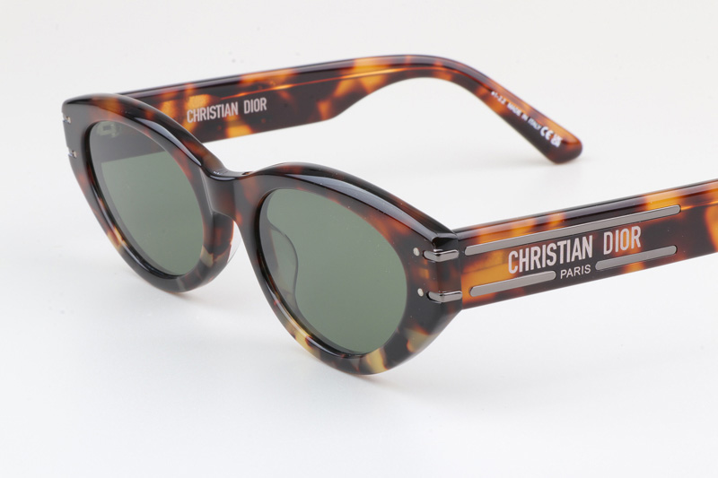 Signature B5I Sunglasses Tortoise Green