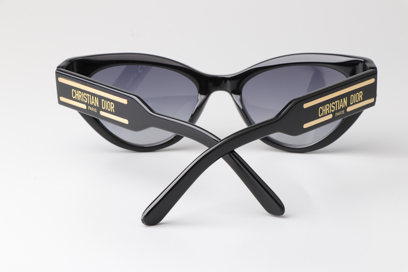 Signature B71 Sunglasses Black Gradient Gray