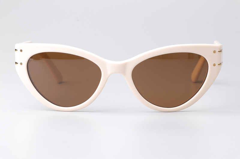 Signature B71 Sunglasses Cream Brown
