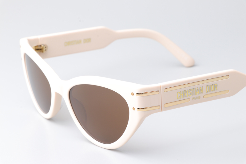Signature B71 Sunglasses Cream Brown